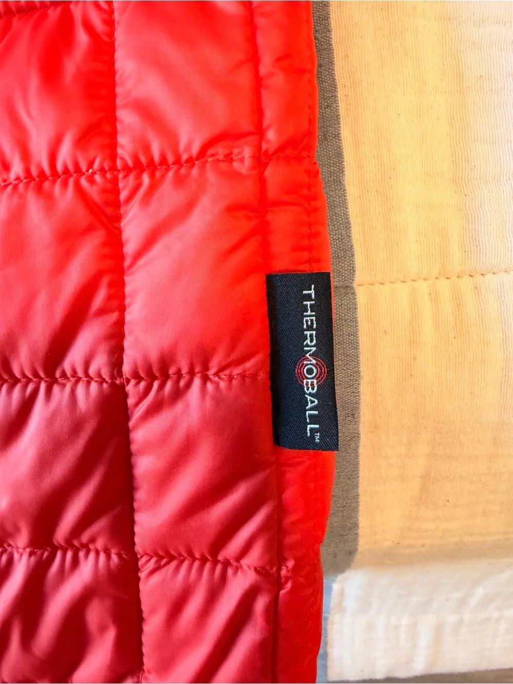 The North Face ThermoBall Quilted Full Zip Puffer Jacket Size L